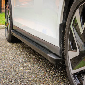 Rails De Toit / Barres Latérales Noires Omtec Pour Citroën Berlingo (2007-2018) - Garantie 2 Ans