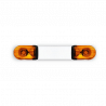 Rampe lumineuse LED orange personnalisable 1,20m