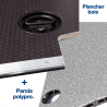 Habillage complet alliant les meilleurs matériaux : bois et polypro - Mercedes Sprinter 2018+ Traction