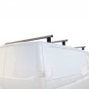 Exemple de barres de toit montées sur un T6 Volkswagen