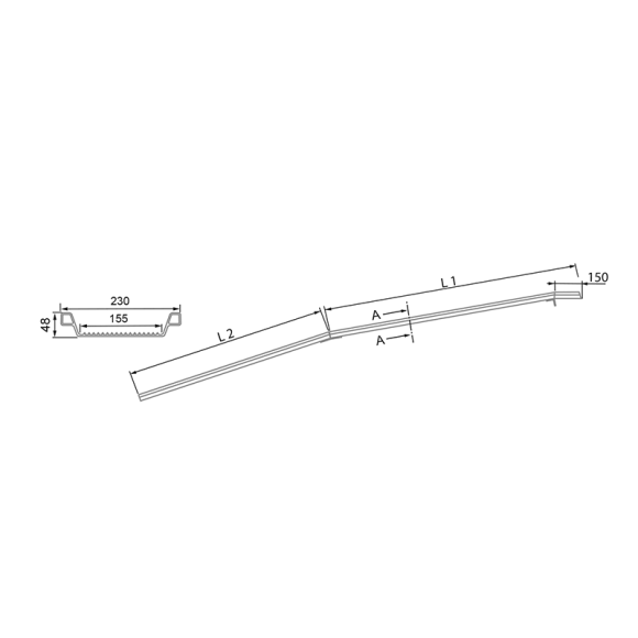 Rampe de chargement repliable type RLK - Rampe RLK