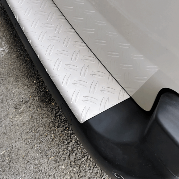 Protection Seuil Coffre Aluminium Teileplus24 Pour Citroën C4 Picasso / Spacetourer 2013-2020