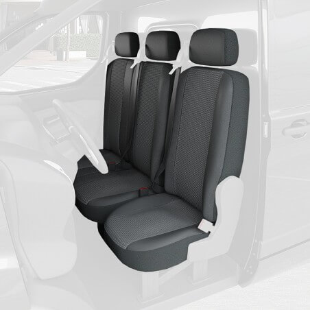 Housses de siège en tissu pour Nissan Primastar 2022+