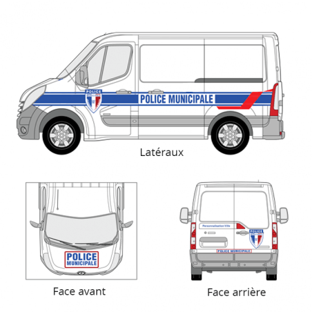 Kit de balisage Police municipale VU