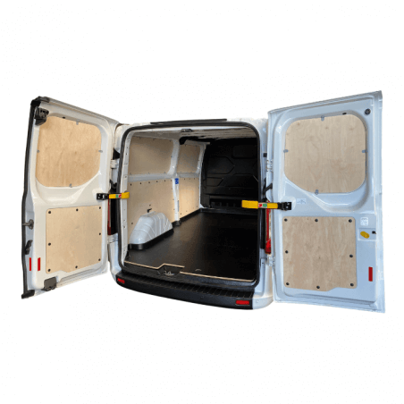 Habillage bois brut parois Opel Vivaro 2019+ Double Cabine - photo générique