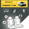 Housses pour Renault Kangoo Van III 2021+ 2 sièges