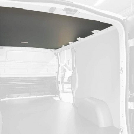 Protection plafond pour Renault Express Van L1 2021+ en CP 4mm filmé gris. (photo générique)