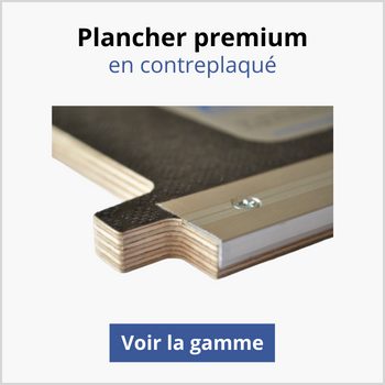 Plancher utilitaire en contreplaqué