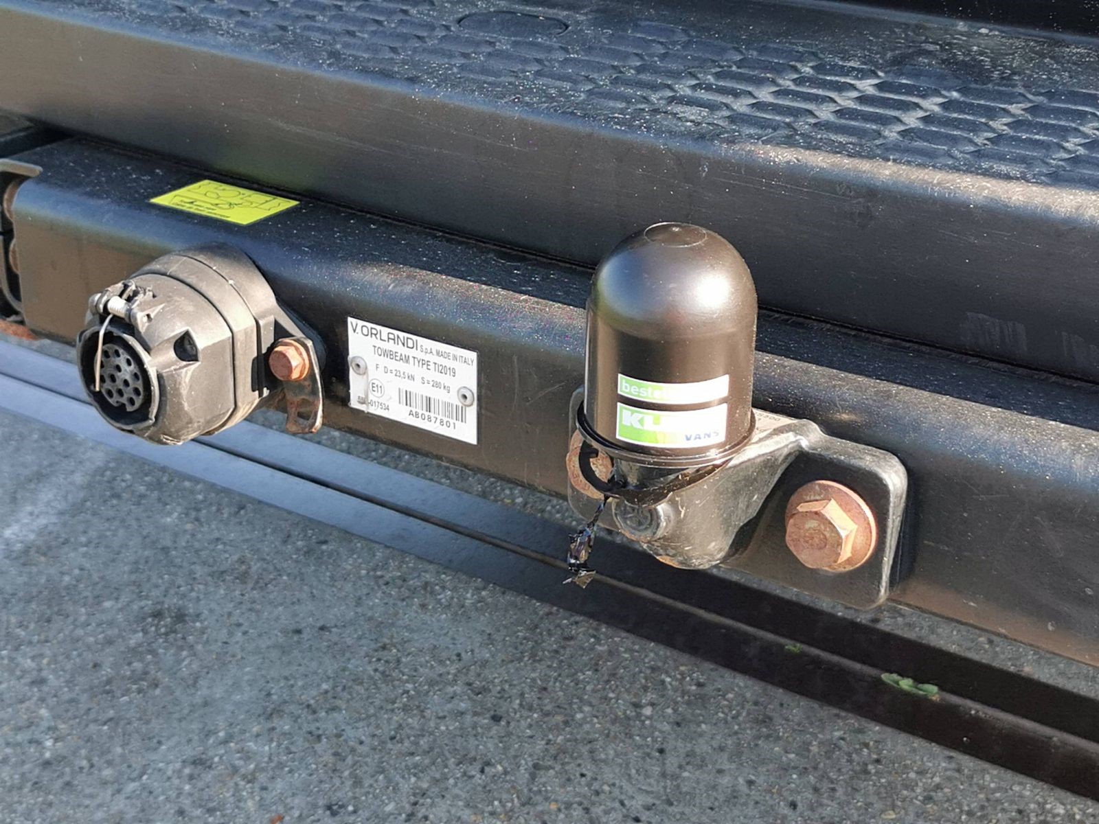 Anhängerkupplung Orlandi