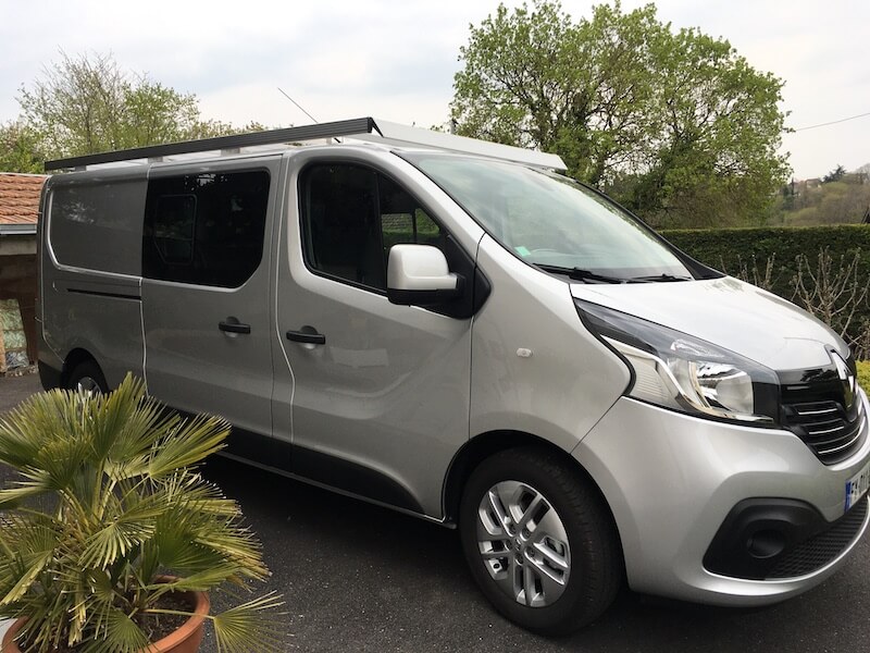 Galerie RENAULT Trafic III L1H1 en aluminium