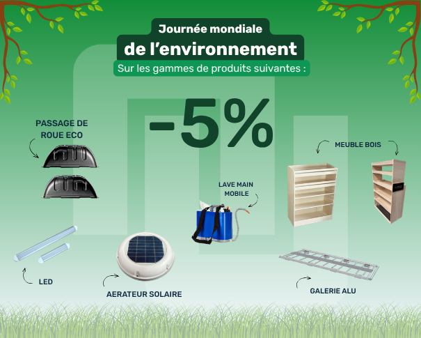 Profitez de -5% sur nos gammes éco 🍃
